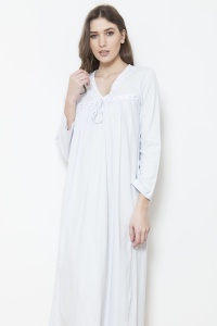 Tammy Mercerised Jersey 3/4 Sleeve Nightdress